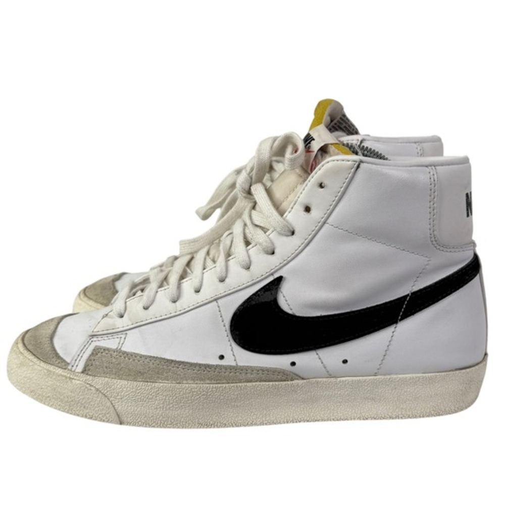 Nike Blazer Mid 77 Vintage‎ White Black Mens Size 9.5 High Top Sneakers